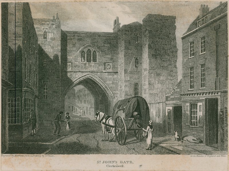 Aziz John Kapısı, Clerkenwell by Pieter Jansz. Quast