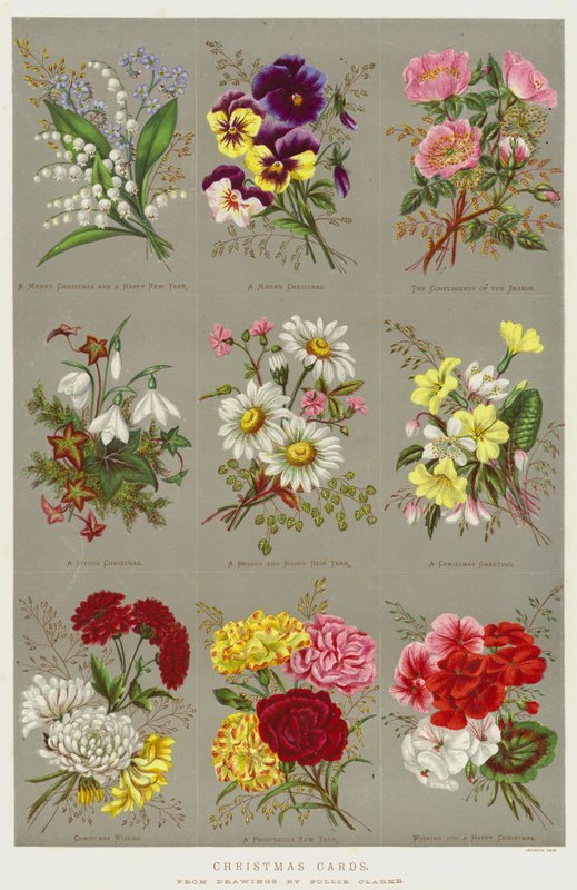 ಕ್ರಿಸ್ಮಸ್ ಕಾರ್ಡ್‌ಗಳು ಕ್ರೋಮೋಲಿಥೋಟರ್ಕ್ by Polly Clarke