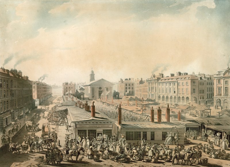 Covent Garden, Londra by Pugin and Rowlandson