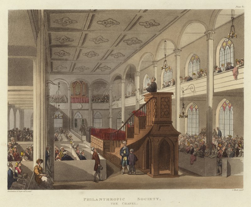 Hayırseverlik Derneği by Pugin and Rowlandson