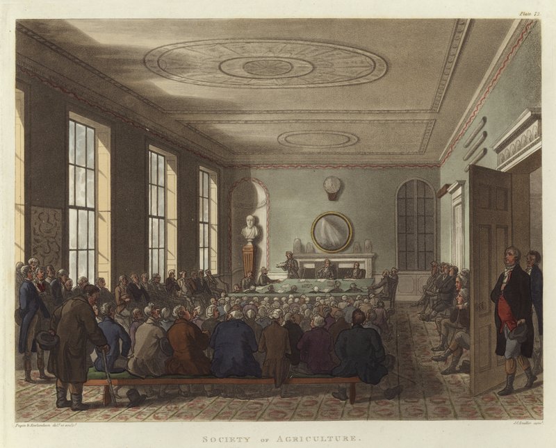 Tarım Derneği by Pugin and Rowlandson