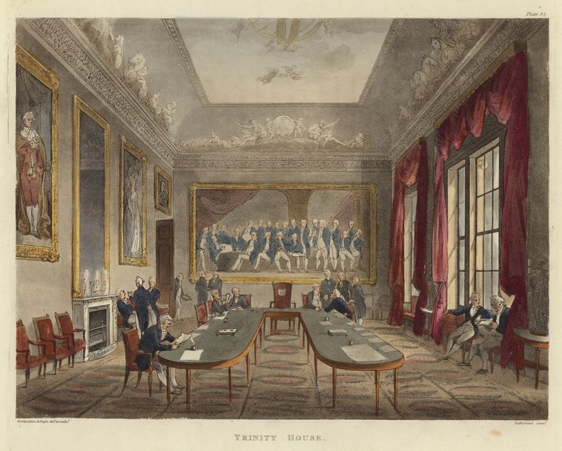Üçlü Ev by Pugin and Rowlandson