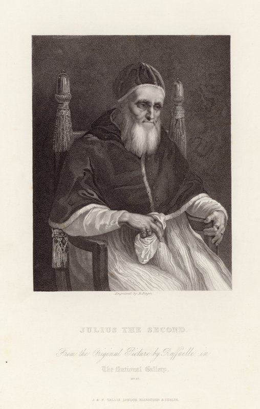 İkinci Julius by Raffaello Sanzio Raphael