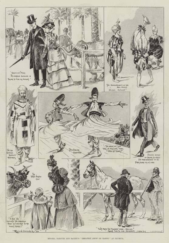 Messers Barnum ve Bailey'nin Olympia'daki Dünyadaki En Büyük Gösterisi by Ralph Cleaver