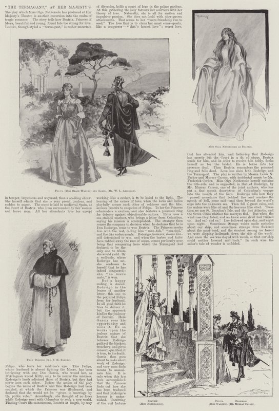 Termagant, Majestelerinin evinde by Ralph Cleaver