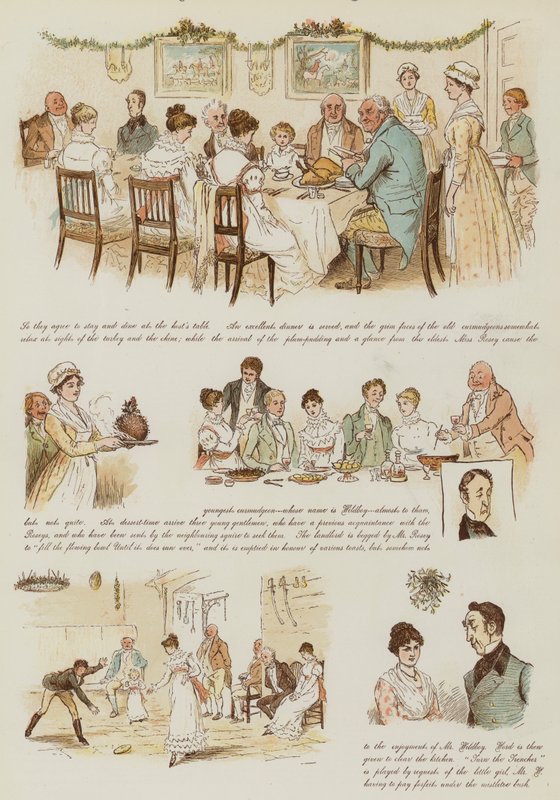 Kıvırcıkların Noeli by Randolph Caldecott
