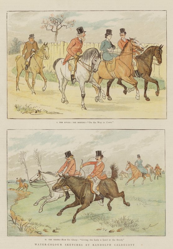 Water-Colour Sketches (chromolitho) by Randolph Caldecott