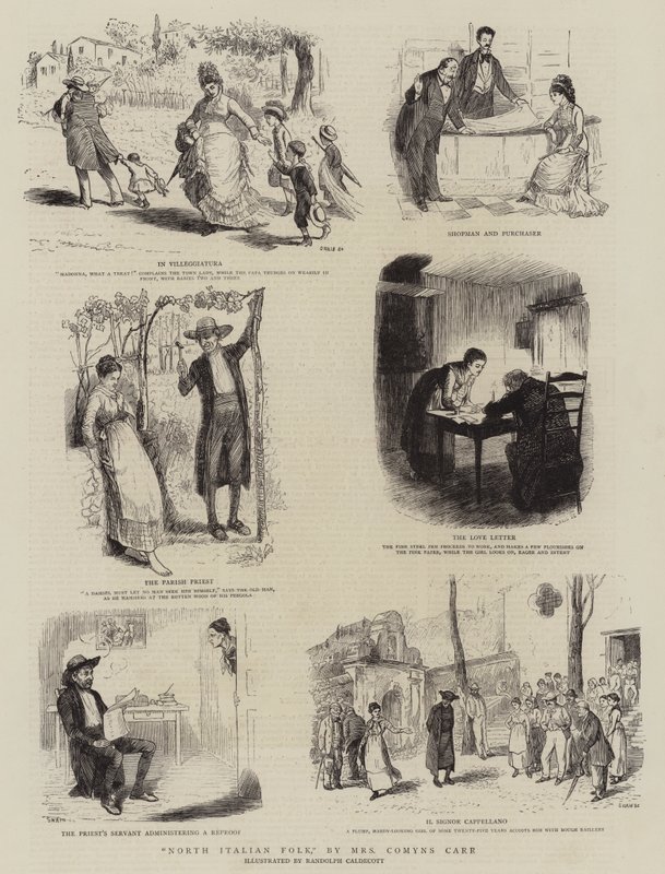 Kuzey İtalyan Halkı by Randolph Caldecott