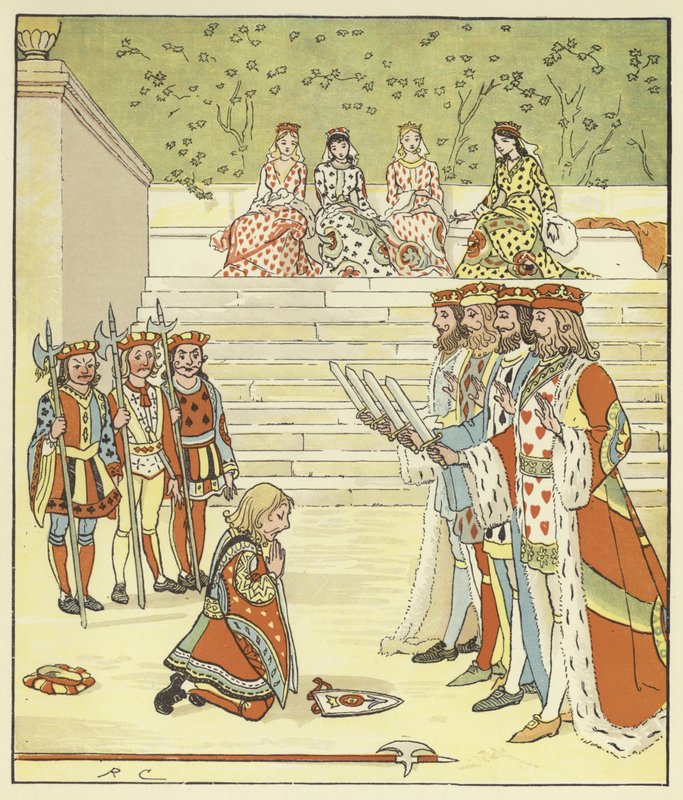 Kalplerin Kraliçesi by Randolph Caldecott