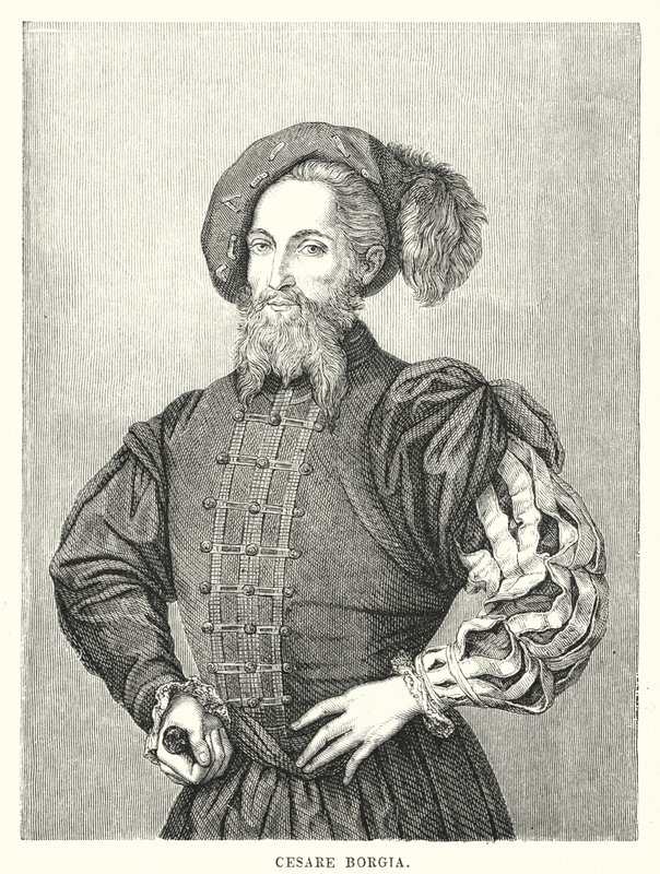 Cesare Borgia by Raffaello Sanzio Raphael