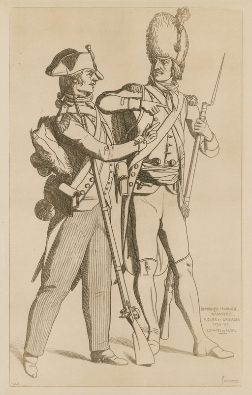 Infantry of the French Republic  by Raphael Jacquemin