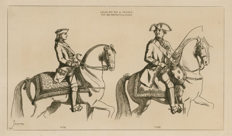 Louis XVI, Fransa Kralı by Raphael Jacquemin