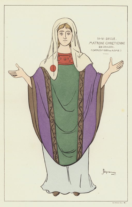 Hıristiyan matron by Raphael Jacquemin