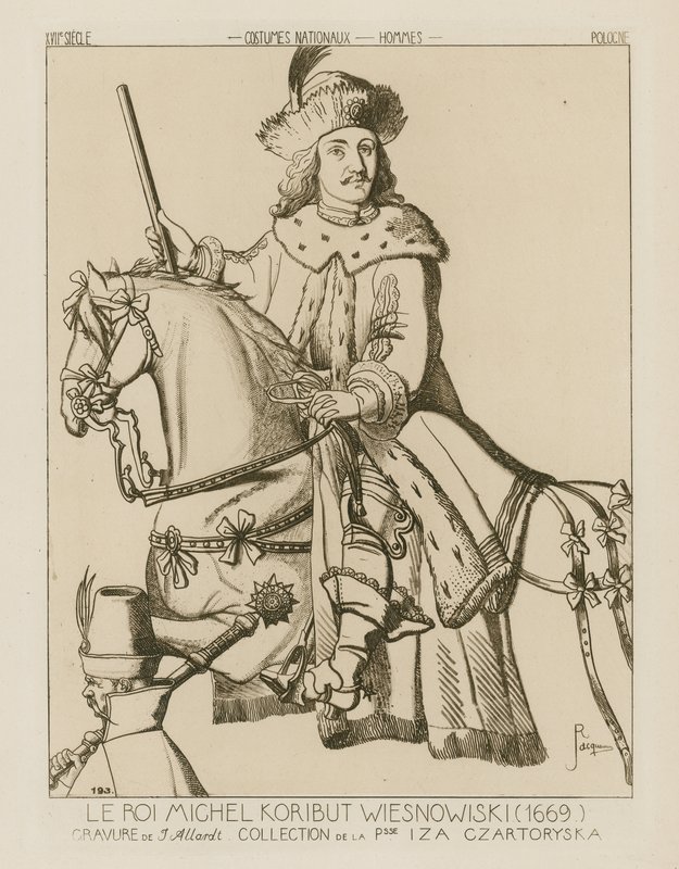 Michael Wisniowiecki, King of Poland (1669)  by Raphael Jacquemin
