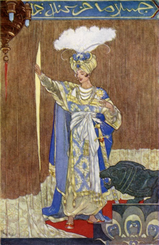 Halife Şakasından Hoşlanır (renkli taş) by René Bull