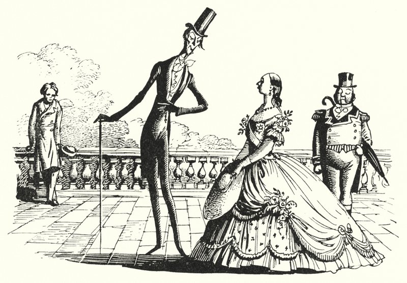 Hans Christian Andersen: Gölge (taş) by Rex (after) Whistler