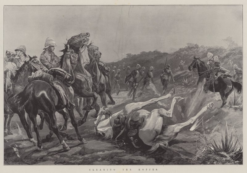 ಕೊಪ್ಜೆಸ್ ಟರ್ಕ್ ಅನ್ನು ತೆರವುಗೊಳಿಸುವುದು by Richard Caton Woodville junior