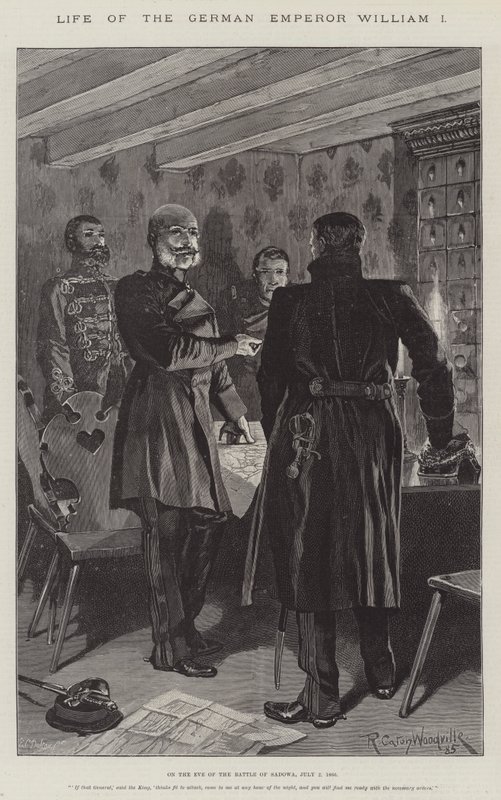 ಜರ್ಮನ್ ಚಕ್ರವರ್ತಿ ವಿಲಿಯಂ I ಟರ್ಕಿಯ ಜೀವನ by Richard Caton Woodville junior