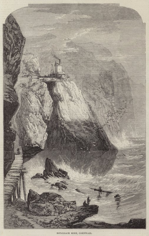 Botallack Madeni, Cornwall by Richard Principal Leitch