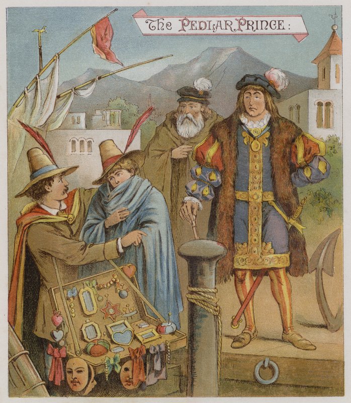 Kış Masalı (chromolitho) için İllüstrasyon by Richard Andre