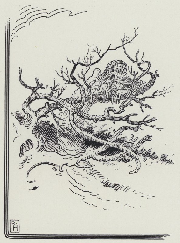 Adam ve Ölüm (gravür) by Richard Heighway