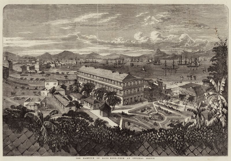 Hong Kong Limanı by Richard Principal Leitch