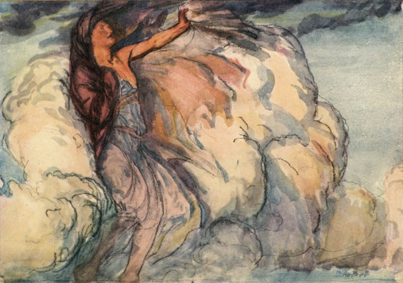 Batı Rüzgarına Övgü by Robert Anning Bell