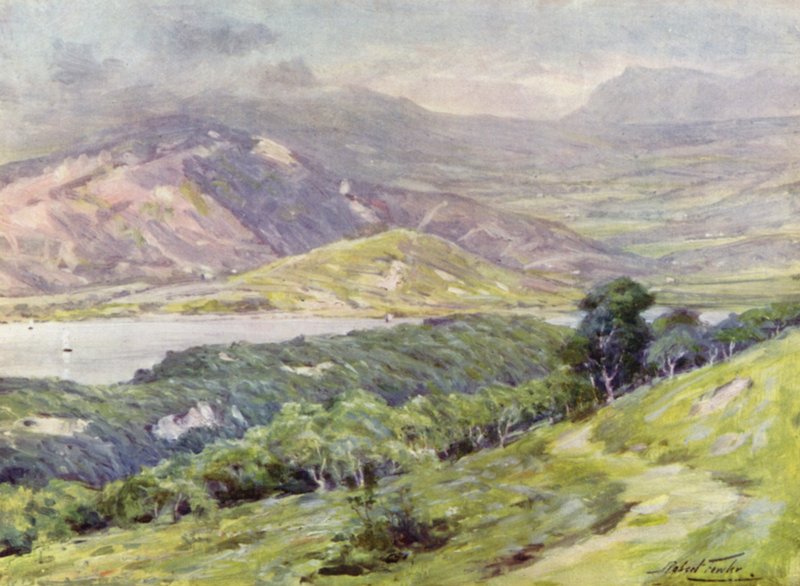 Sisteki Duffws Dağı (renkli taş) by Robert (after) Fowler