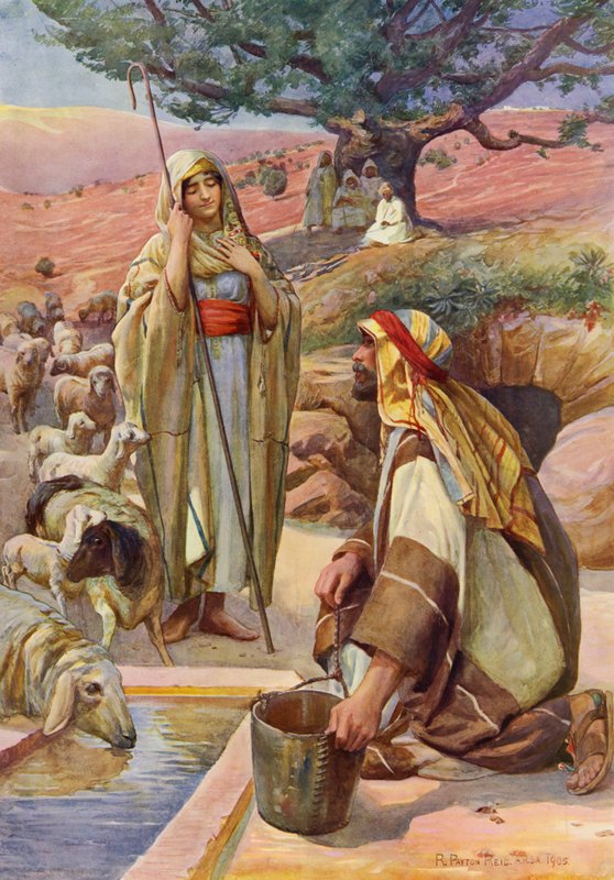 Kuyuda Rachel (renkli taş) by Robert Payton Reid