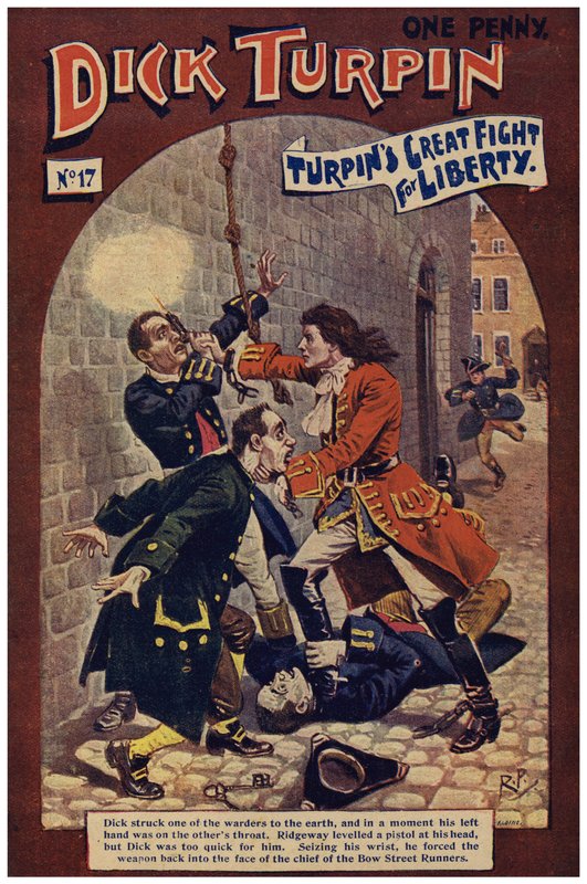 Dick Turpin (renkli taş) by Robert Prowse Jnr