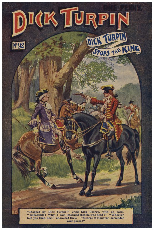 Dick Turpin (renkli taş) by Robert Prowse Jnr