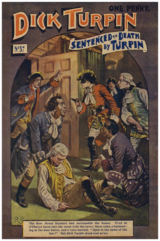 Dick Turpin (renkli taş) by Robert Prowse Jnr