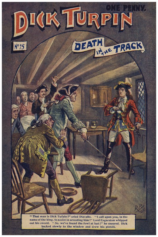 Dick Turpin (renkli taş) by Robert Prowse Jnr
