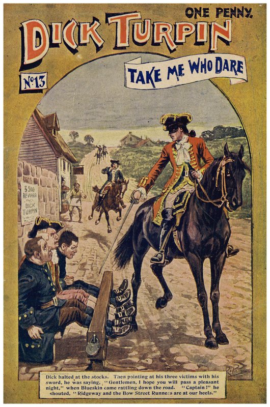 Dick Turpin (renkli taş) by Robert Prowse Jnr