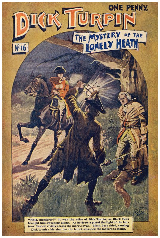 Dick Turpin (renkli taş) by Robert Prowse Jnr