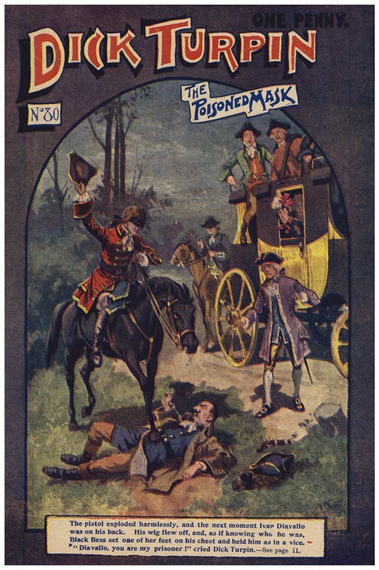 Dick Turpin (renkli taş) by Robert Prowse Jnr