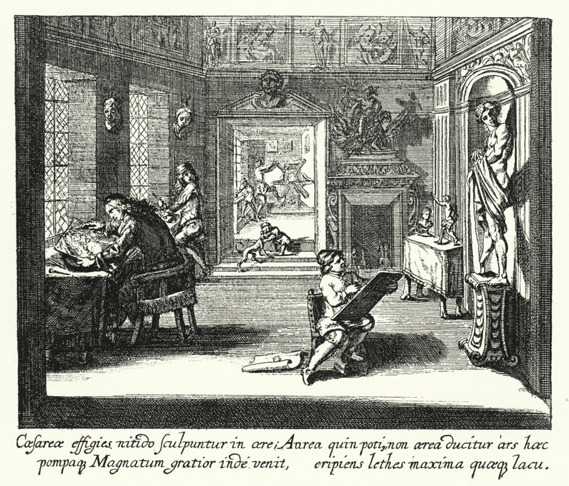 Gravür (gravür) by Romeyn de (after) Hooghe