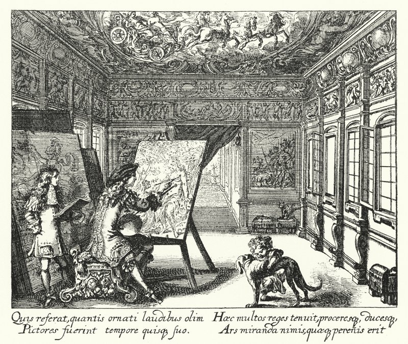 Boyama (gravür) by Romeyn de (after) Hooghe