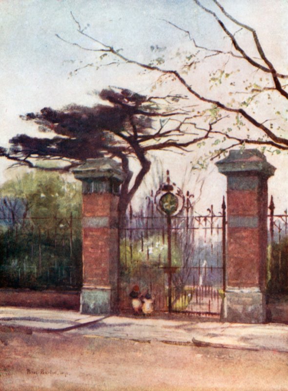 Eczacılar Bahçesine Giriş by Rose Maynard Barton