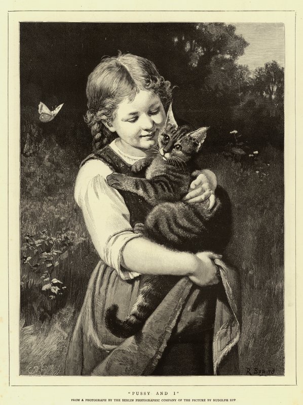 kedi ve ben by Rudolf Epp