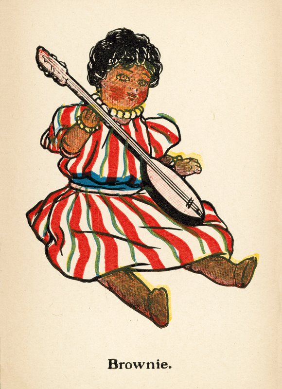 Bebekler: Brownie (renkli taş) by Ruth Cobb
