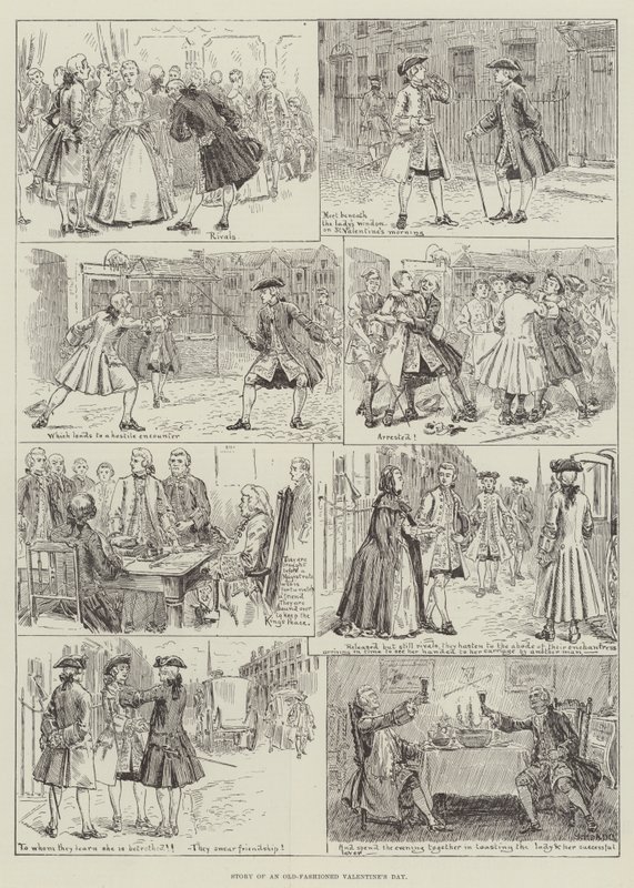 Eski Moda Bir Sevgililer Günü Hikayesi by S.T. Dadd