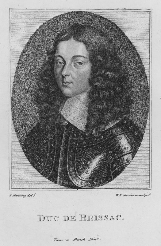 Brissac Dükü (gravür) by S. (after) Harding