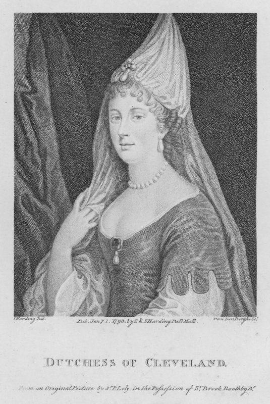Cleveland Düşesi (gravür) by S. (after) Harding