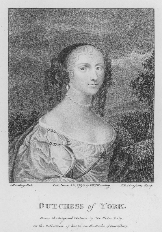 York Düşesi (gravür) by S. (after) Harding