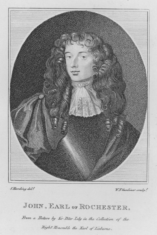 John, Rochester Kontu (gravür) by S. (after) Harding