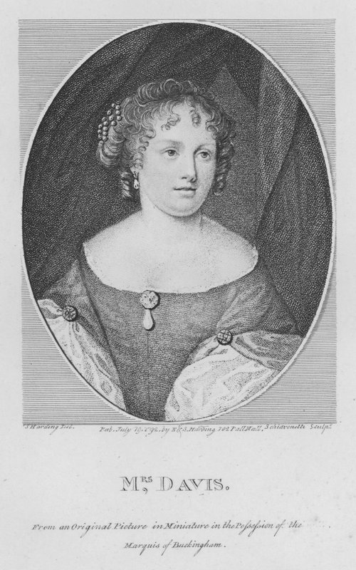 Bayan Davis (gravür) by S. (after) Harding