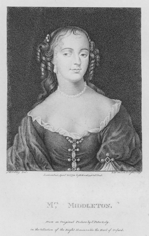 Bayan Middleton (gravür) by S. (after) Harding