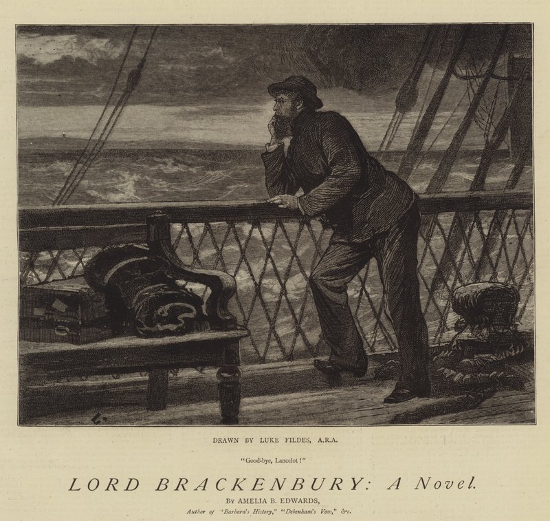 Lord Brackenbury, Bir Roman by Samuel Luke Fildes
