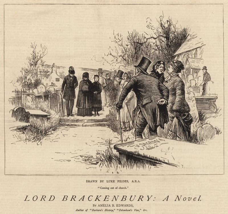 Lord Brackenbury, Bir Roman by Samuel Luke Fildes